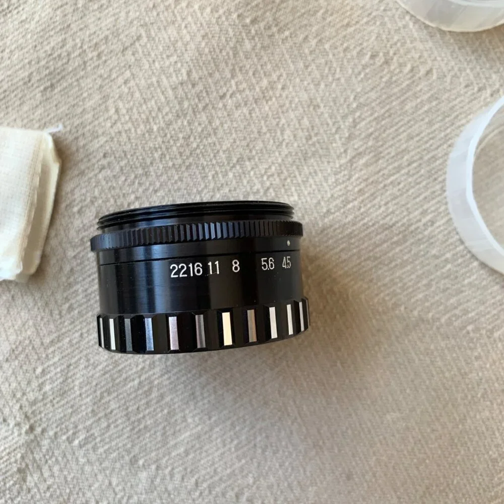 Neotar 75mm f 4.5 Japan Lens in Original Box